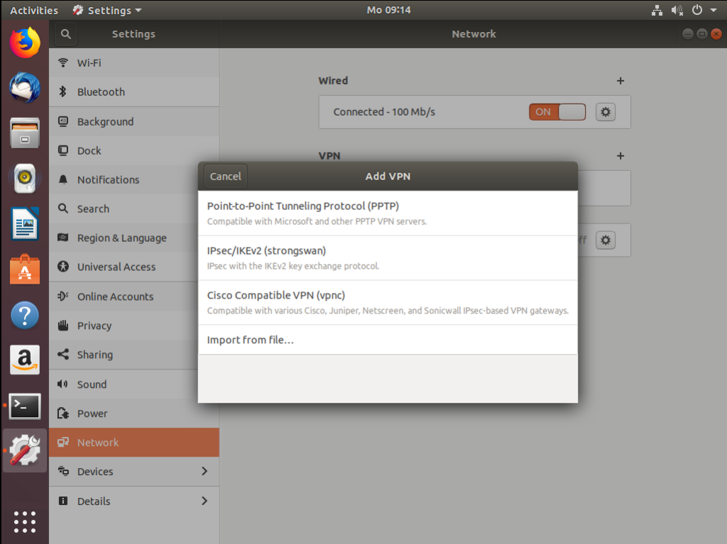 Linux network manager. Настройка VPN Ubuntu. STRONGSWAN ikev2. Уведомления Ubuntu. VPN сервер с панелью Ubuntu.